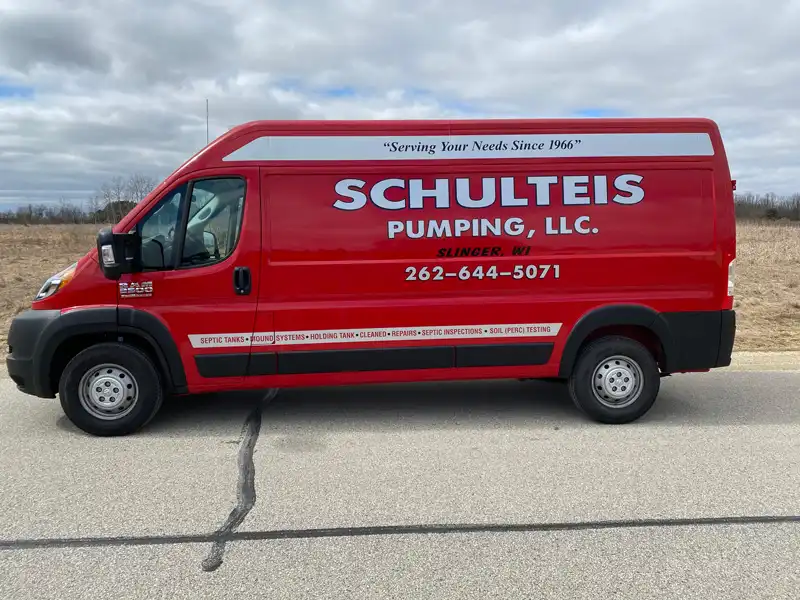 Schulteis Pumping service vehicle.